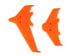 EK1-0442R Vertical & horizontal tail blade set(red)(New Code:000714)